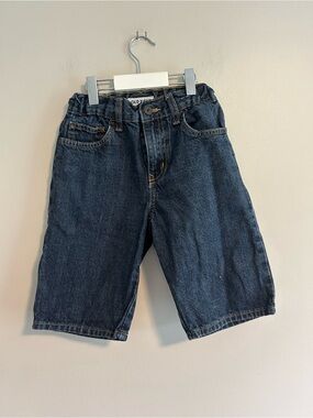 Old navy boys 8 Dark wash Denim Shorts